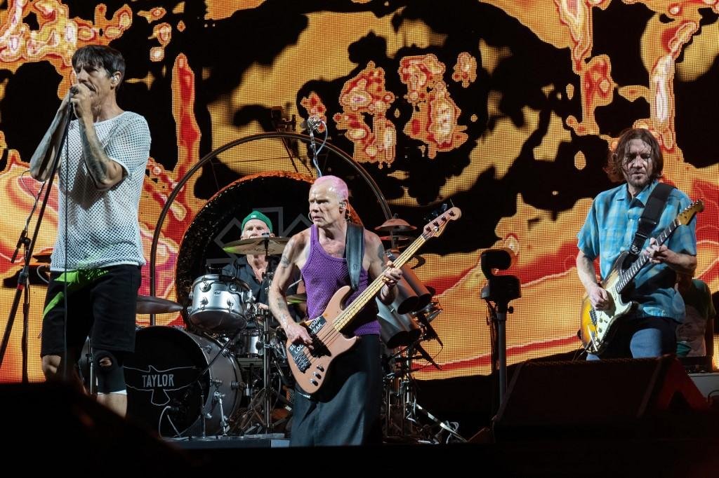 Red Hot Chili Peppers participam de festival