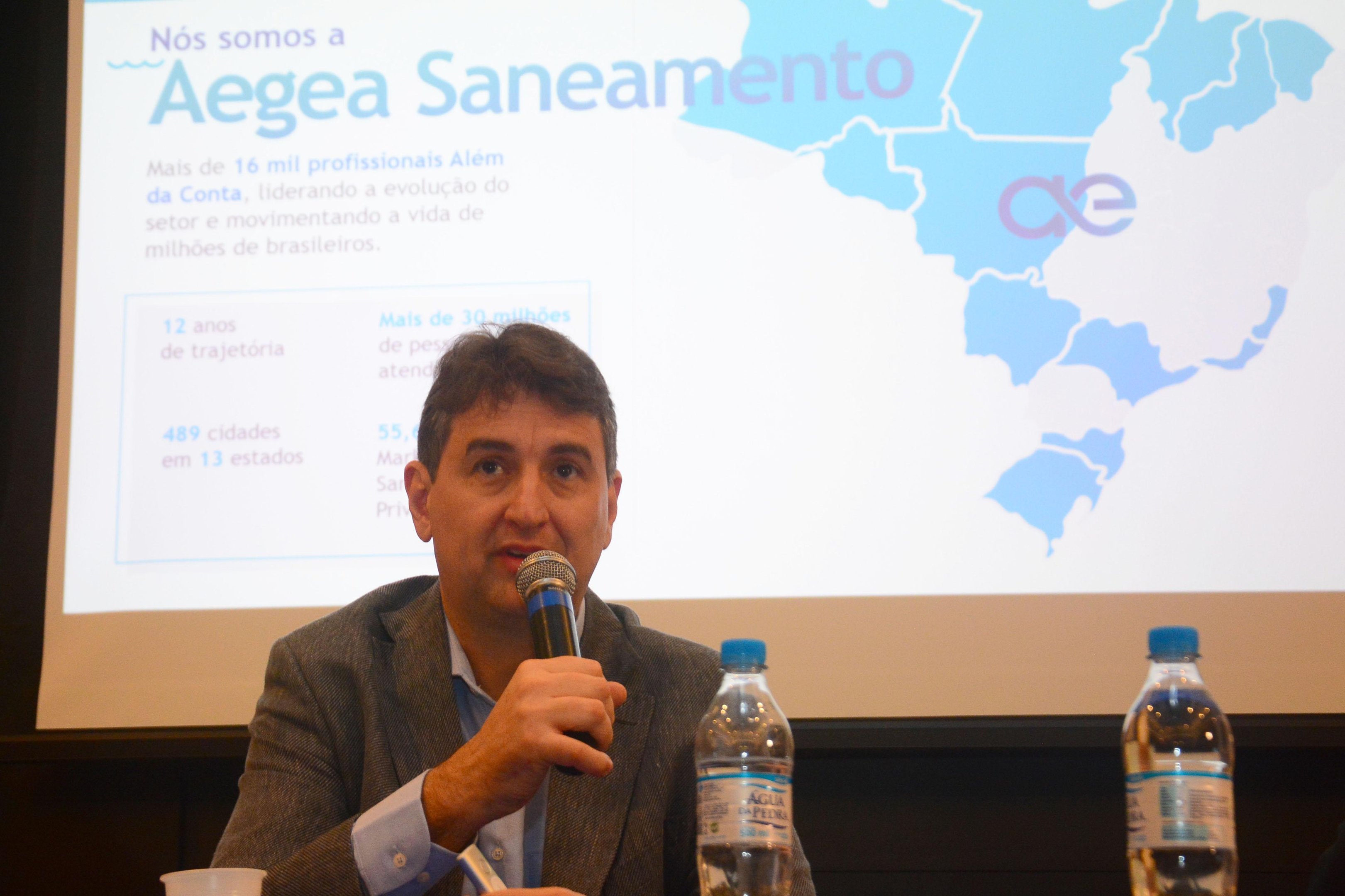 Empresa vai investir R$ 100 milh&otilde;es nos pr&oacute;ximos cem dias em melhorias na infraestrutura de saneamento b&aacute;sico