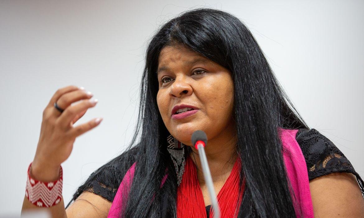 Ministra dos Povos Ind&iacute;genas, S&ocirc;nia Guajajara