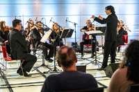 Concerto dedicado ao Barroco Italiano pela Orquestra de Câmara da Ulbra no Farol Santander