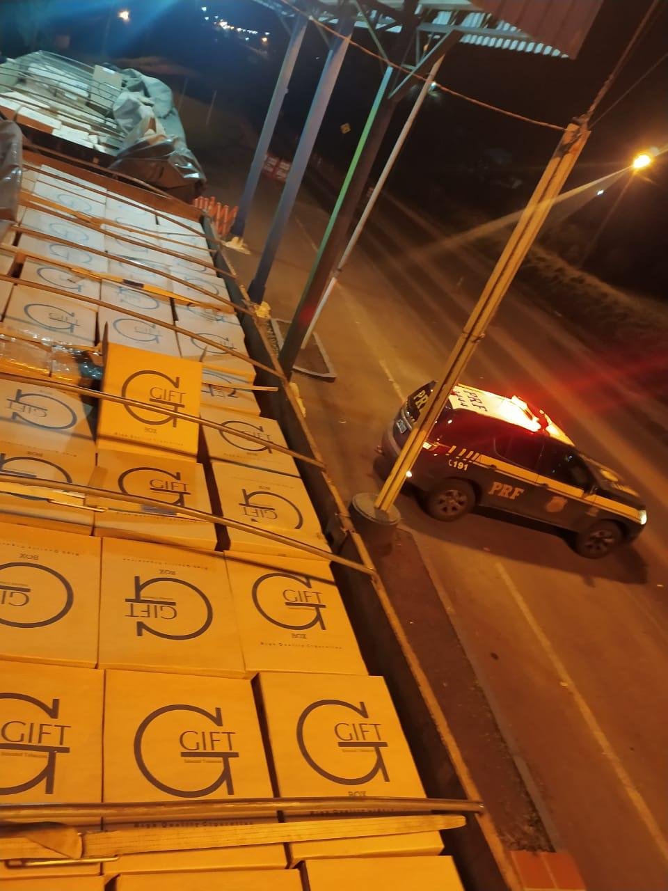 Carga estava em um bitrem que trafegava na BR 386, em Seberi