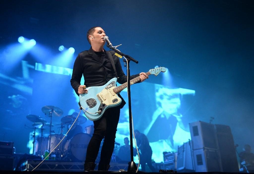 O cantor Brian Molko, de 50 anos