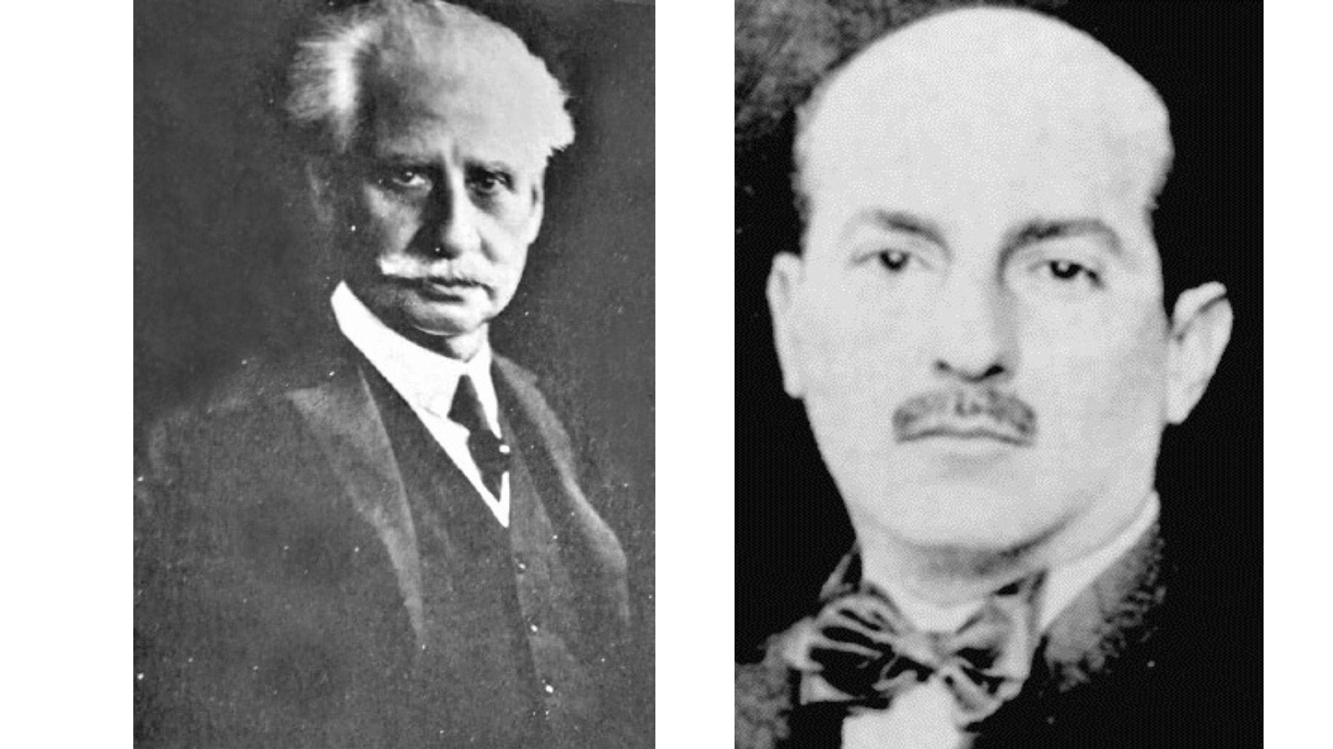 Assis Brasil e Maciel J&uacute;nior, l&iacute;deres do movimento revolucion&aacute;rio no RS