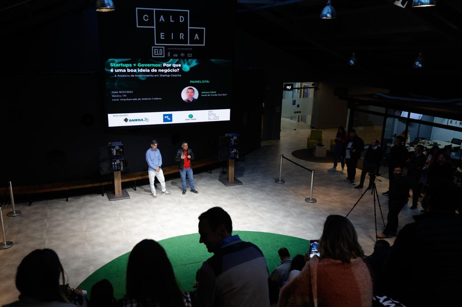 O evento promovido pelo Badesul Desenvolvimento - Ag&ecirc;ncia de Fomento do Rio Grande do Sul foi realizado no Instituto Caldeira