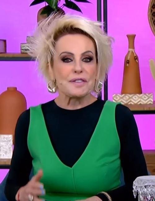 Apresentadora Ana Maria Braga j&aacute; trabalhou na Record TV