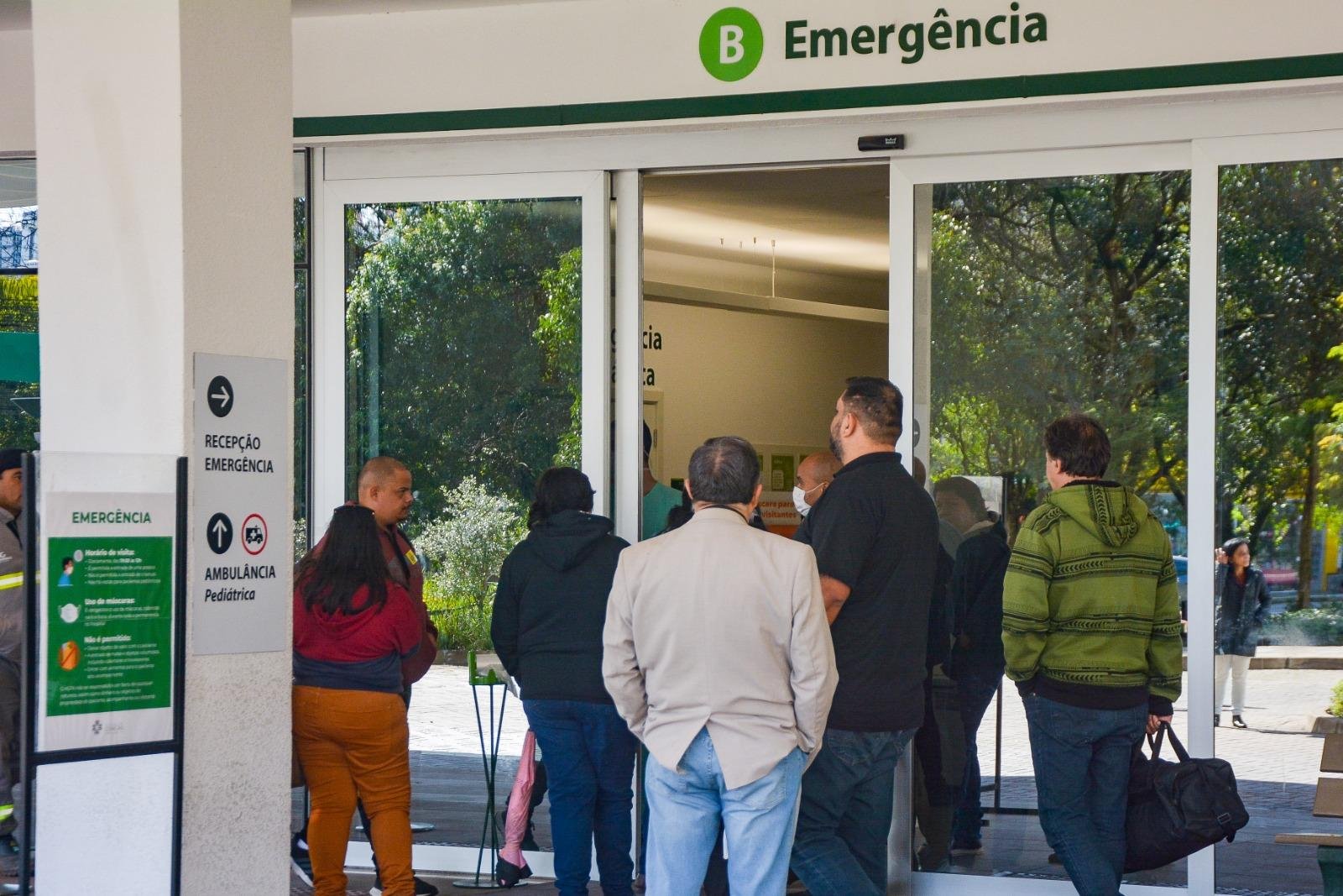 Com 127 pacientes internados em observa&ccedil;&atilde;o, Hospital de Cl&iacute;nicas de Porto Alegre tinha 226,79% de lota&ccedil;&atilde;o