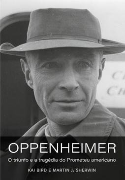 Imagem da capa do livro sobre Oppenheimer