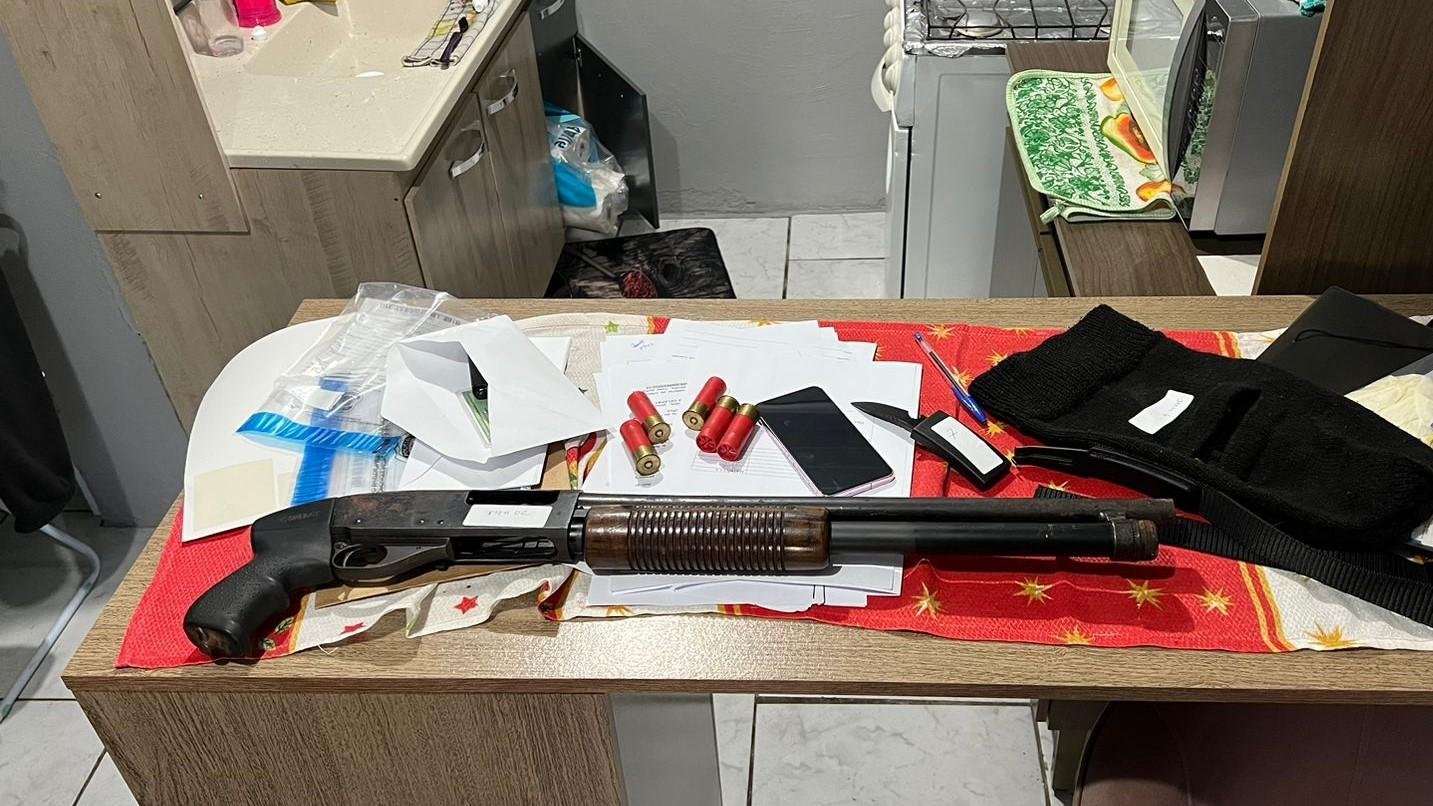 Homem de 39 anos foi preso. Ele tem hist&oacute;rico criminal por roubo a estabelecimento banc&aacute;rio