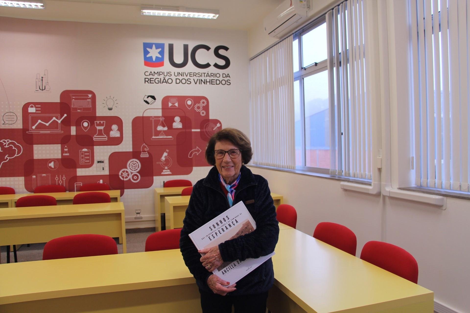 Ancilla Dall&rsquo;Onder Zat &eacute; ex-docente do Campus Universit&aacute;rio da UCS, na Regi&atilde;o dos Vinhedos