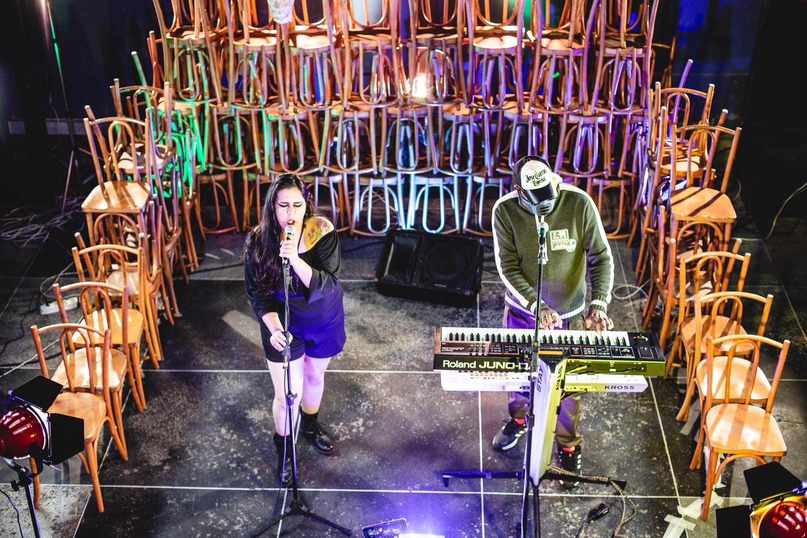 Jess Rose e Eduardo Branca formam a Eletro 80 Vampire Songs
