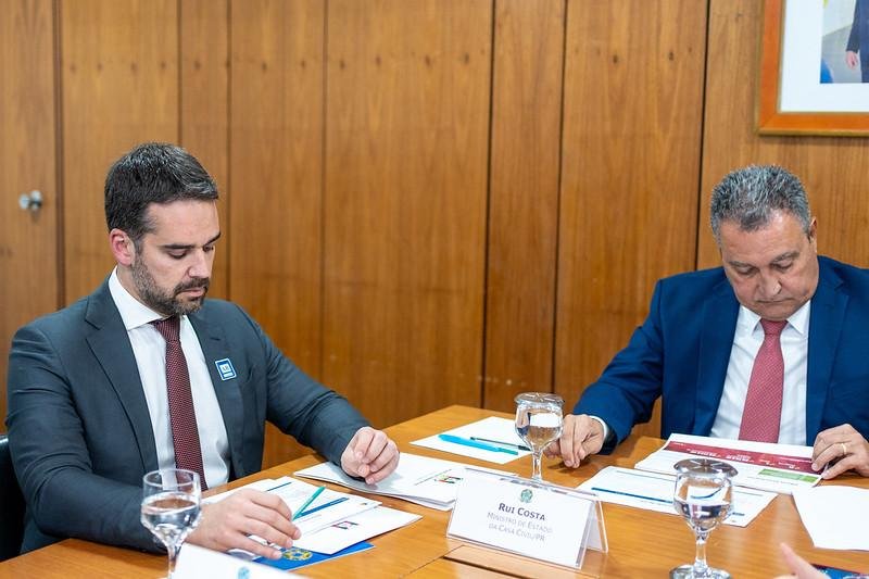 Eduardo Leite justificou ter tomado conhecimento das obras em reuni&atilde;o com o ministro Rui Costa, no dia 2 de agosto