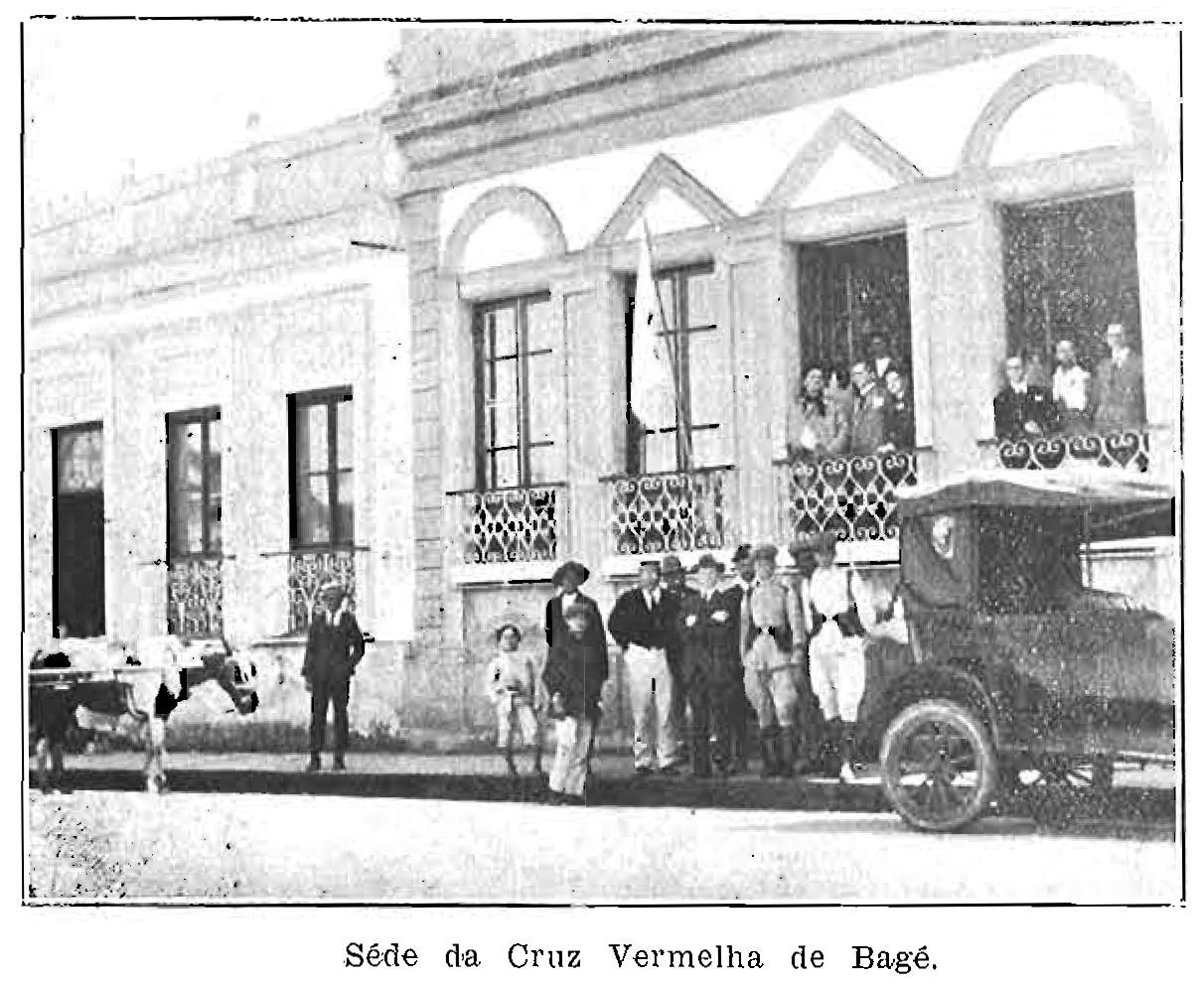 Sede da Cruz Vermelha de Bag&eacute; durante a Revolu&ccedil;&atilde;o de 1923