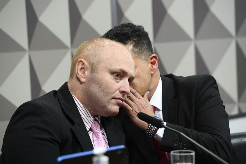 Hacker Walter Delgatti Neto em depoimento no Congresso