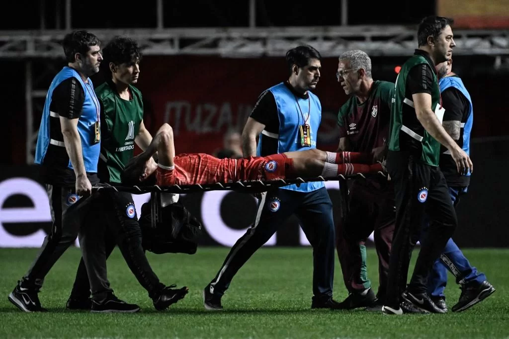 Imagens em campo assustaram