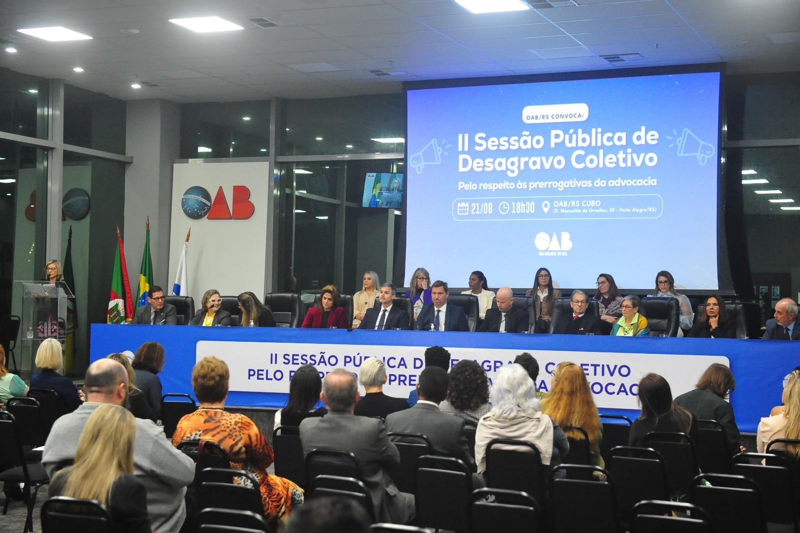 O presidente da OAB/RS afirmou que a institui&ccedil;&atilde;o repudia os atos de desrespeitos contra todos os profissionais