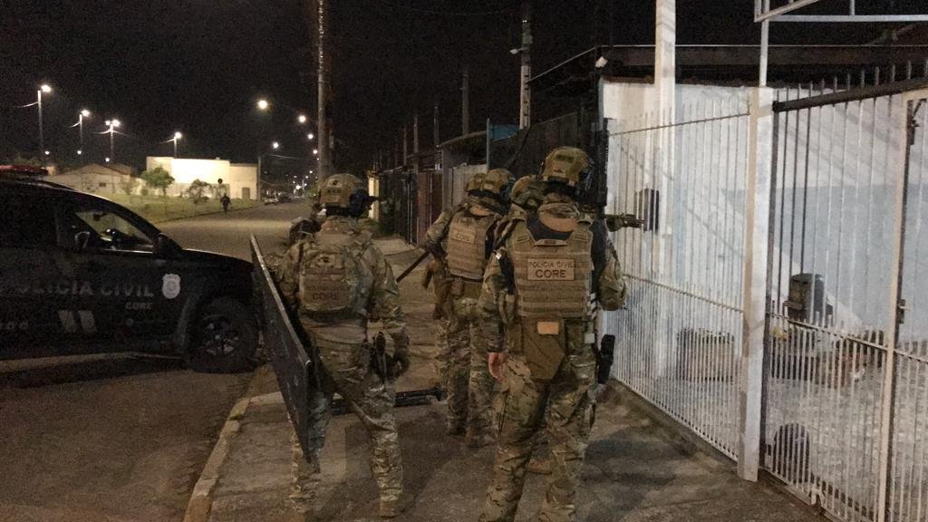 Pol&iacute;cia Civil cumpriu 13 mandados de busca e apreens&atilde;o para as resid&ecirc;ncias e empresas dos investigados