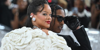 Cantora Rihanna deu à luz a um menino, seu segundo filho com o rapper A$AP Rocky