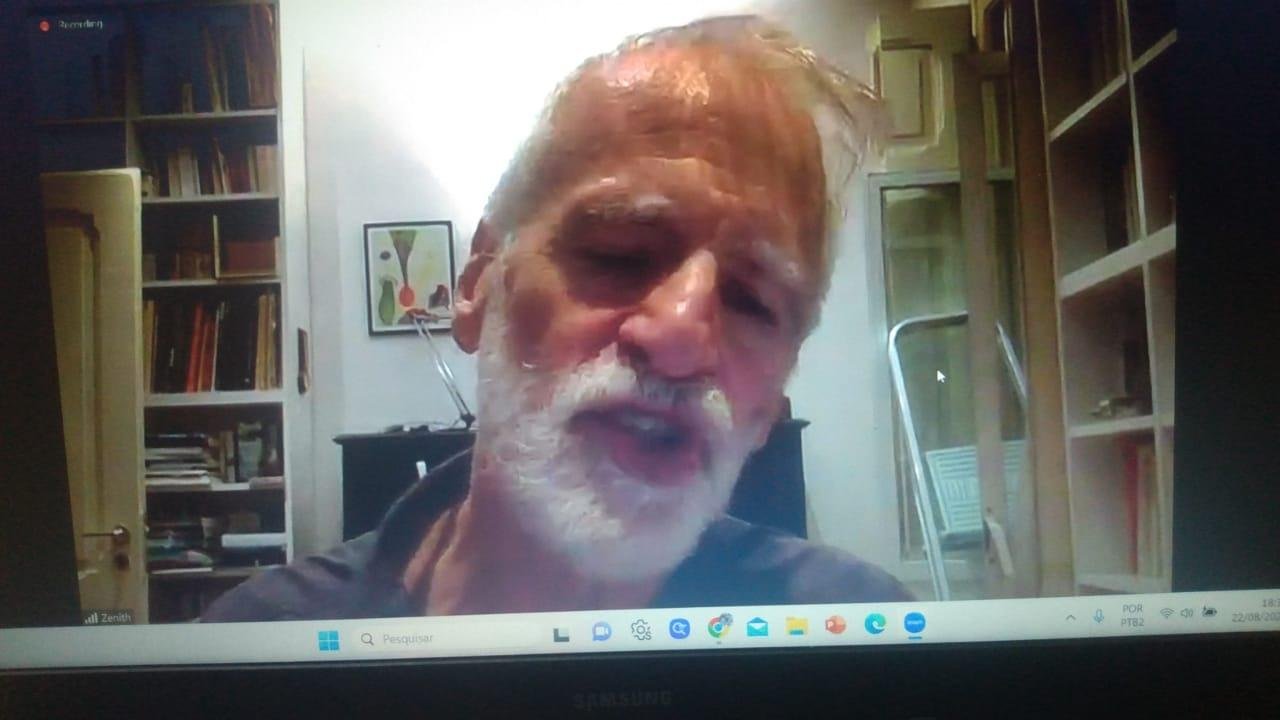 Richard Zenith falou aos acad&ecirc;micos ga&uacute;chos por Zoom na noite desta ter&ccedil;a-feira