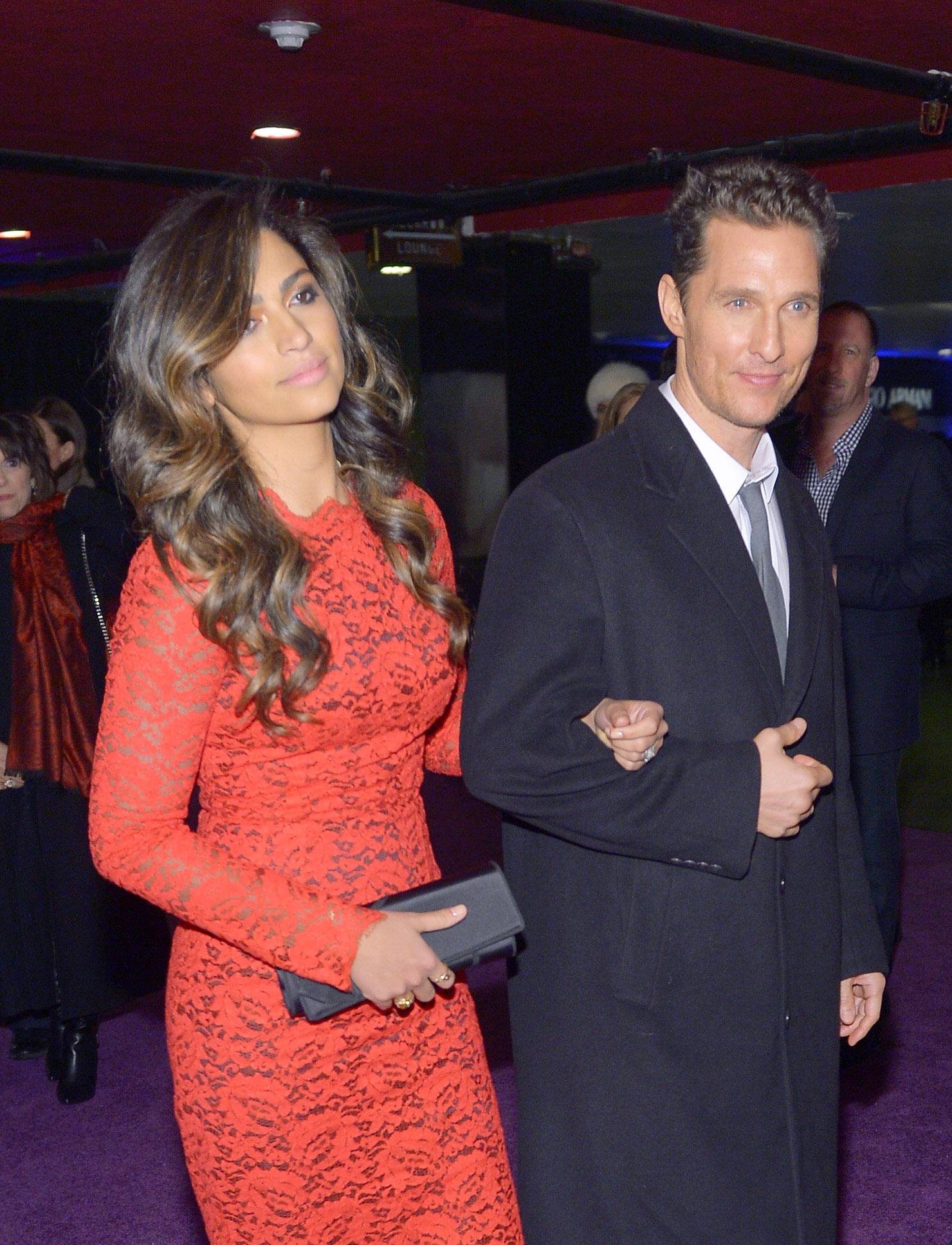 Camila Alves e Matthew McConaughey