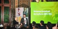 O governador Eduardo Leite e a secretária da Cultura Beatriz Araujo apresentaram ações de fomento e de investimentos da Secretaria de Estado da Cultura