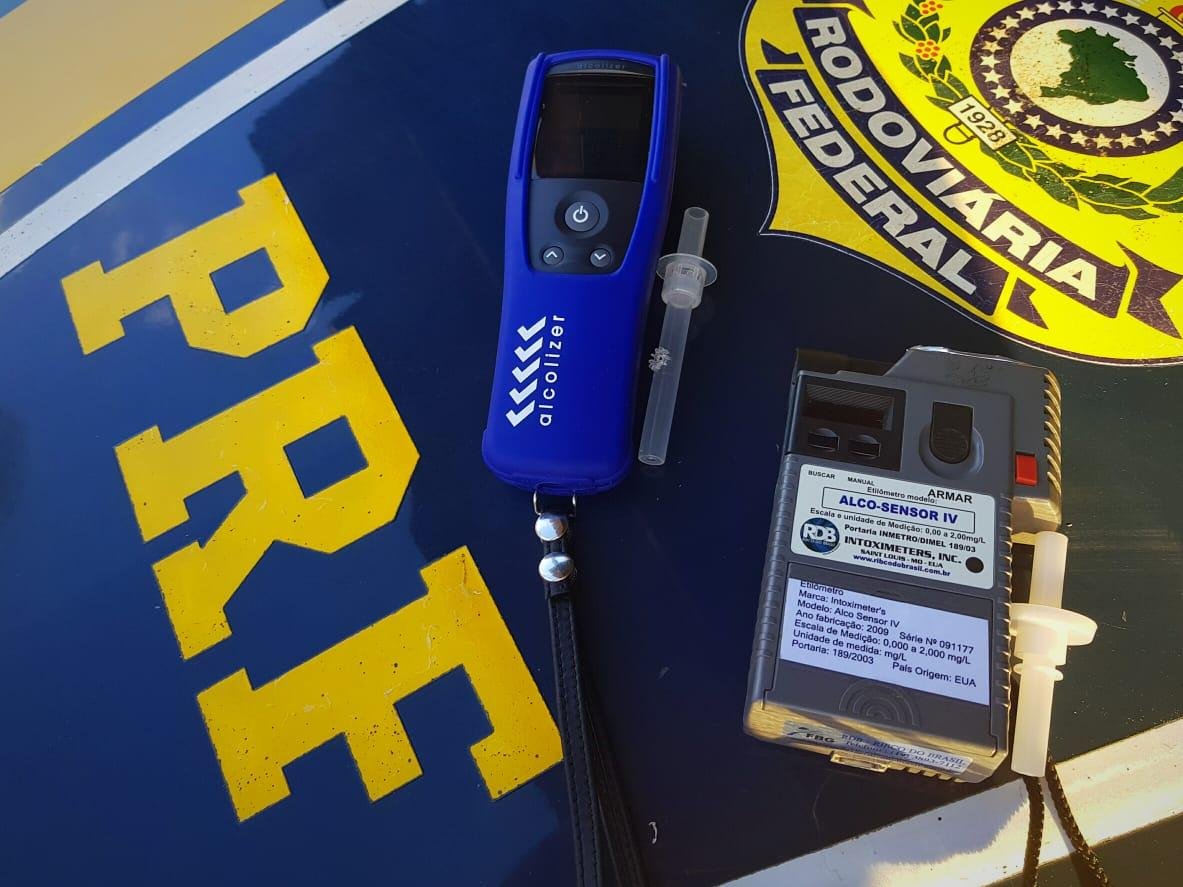Teste do baf&ocirc;metro indicou &iacute;ndice de &aacute;lcool no sangue, caracterizando crime.