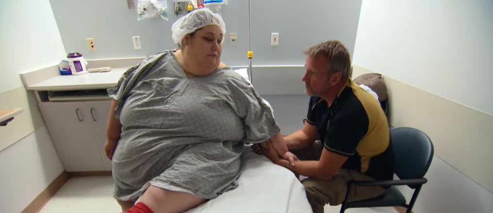 A paciente Alicia decide se submeter &agrave; cirurgia bari&aacute;trica