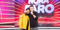 Rodrigo Faro recebe o cantor Gabriel Henrique, o brasileiro que ficou conhecido no mundo inteiro ao ir para a semifinal do reality “American’s Got Talent”