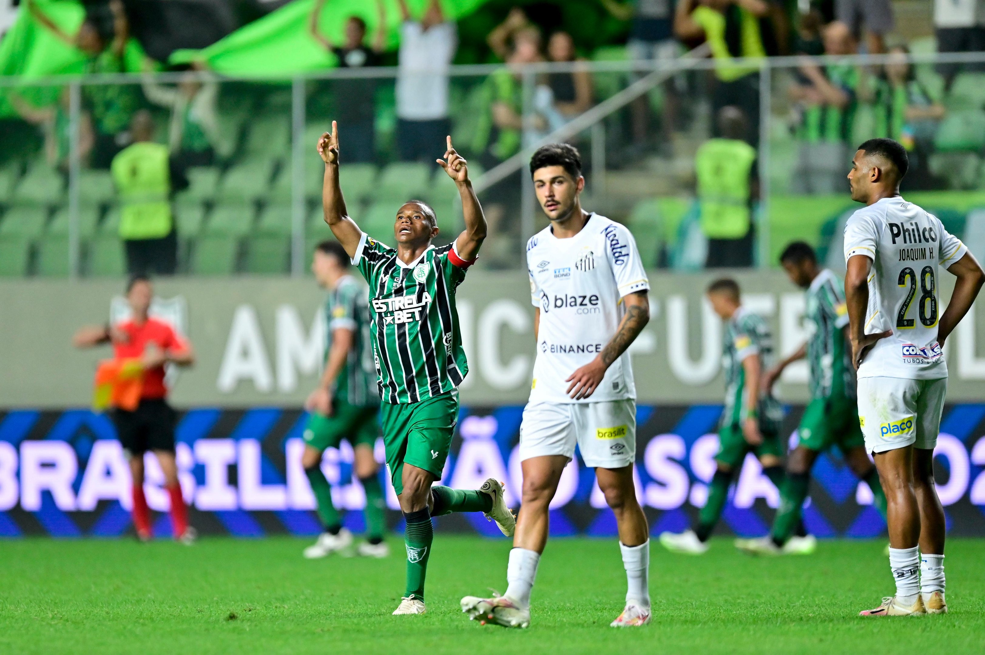Am&eacute;rica-MG conseguiu sua segunda vit&oacute;ria seguida em todo Brasileir&atilde;o, desta vez por 2 a 0, na Arena Independ&ecirc;ncia