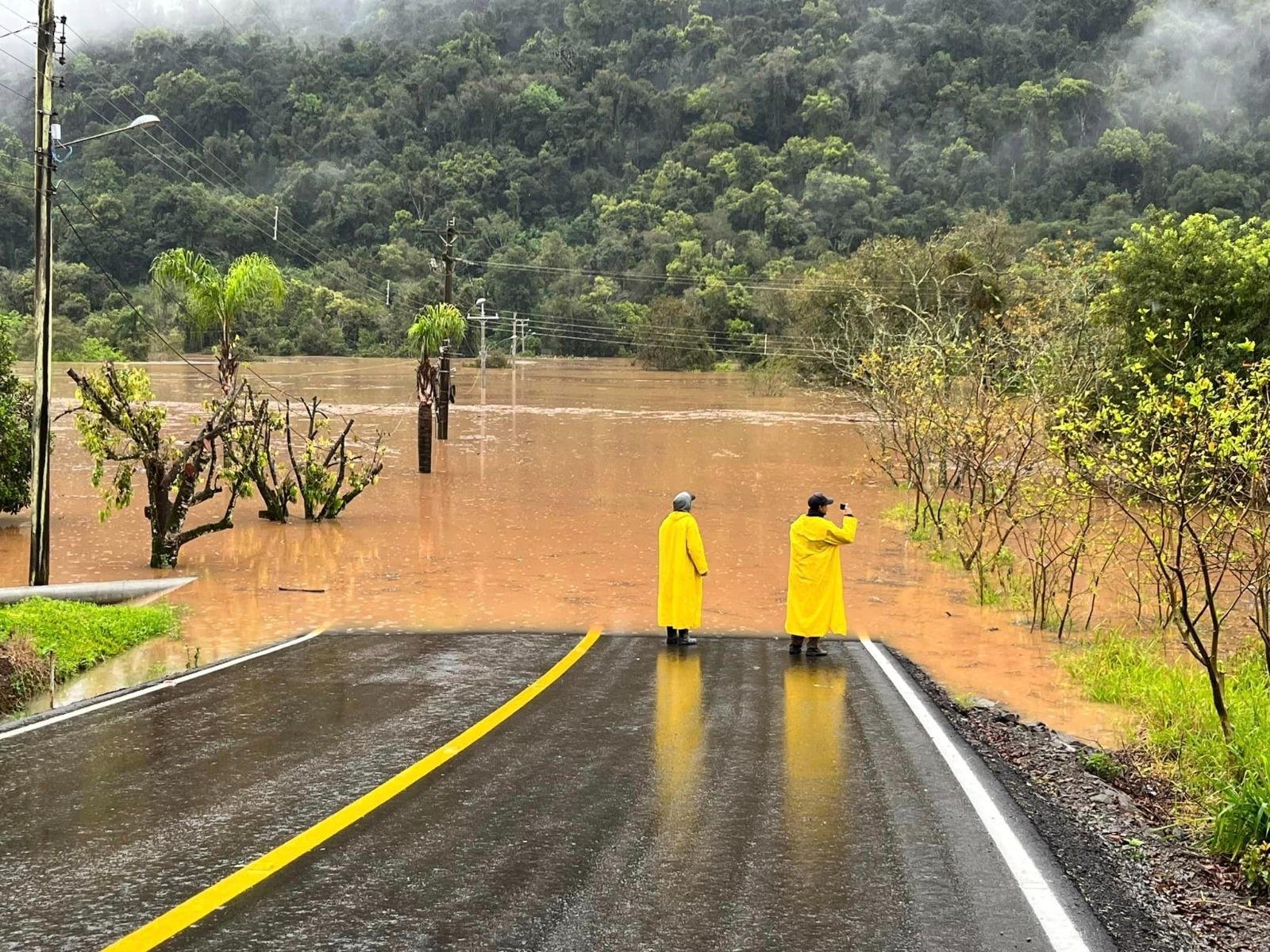 N&iacute;vel do Rio das Antas sobe em Bento Gon&ccedil;alves desde &agrave;s 13h de segunda-feira