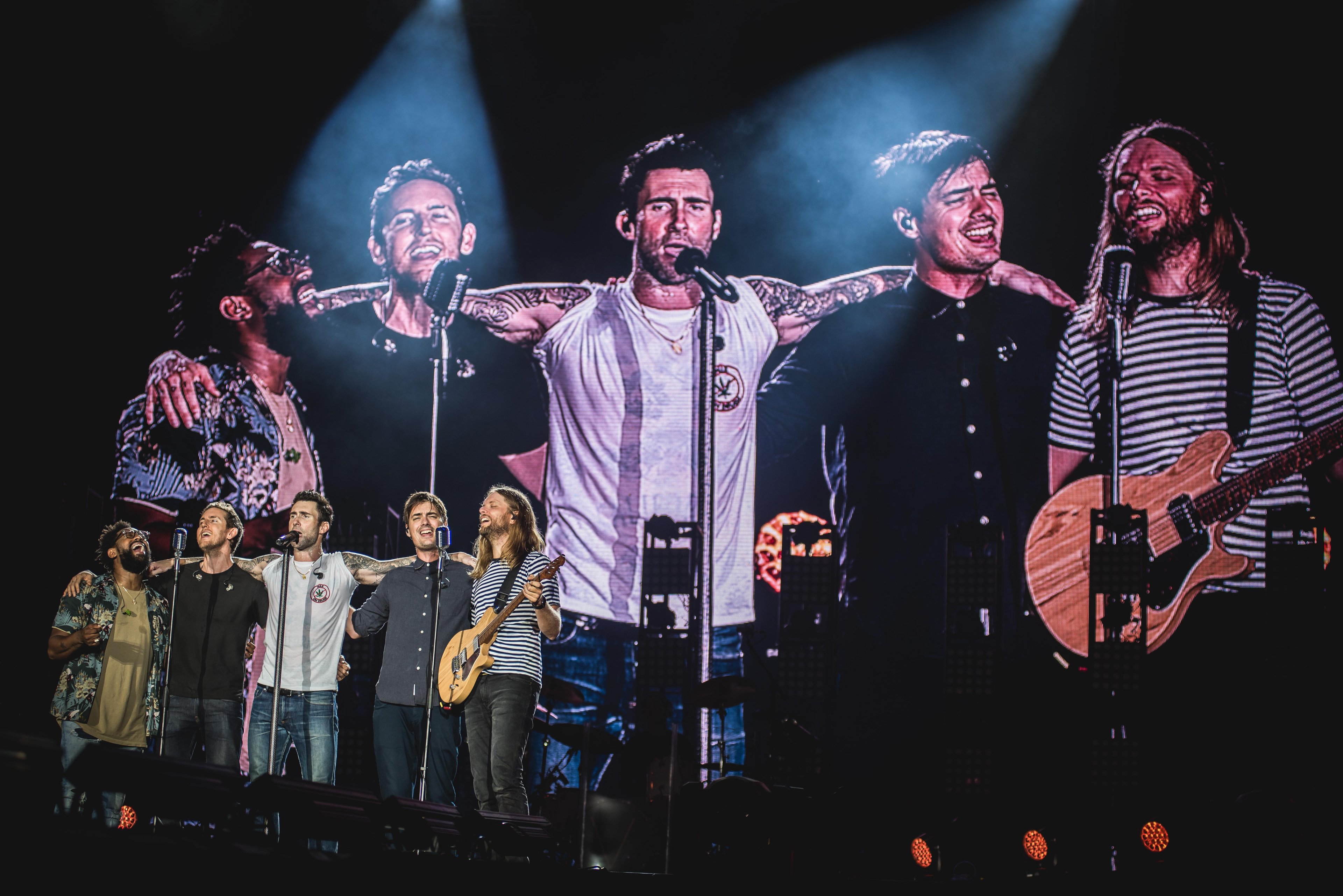 Maroon 5 faz show nesta quinta-feira, dia 7 de setembro, no palco principal