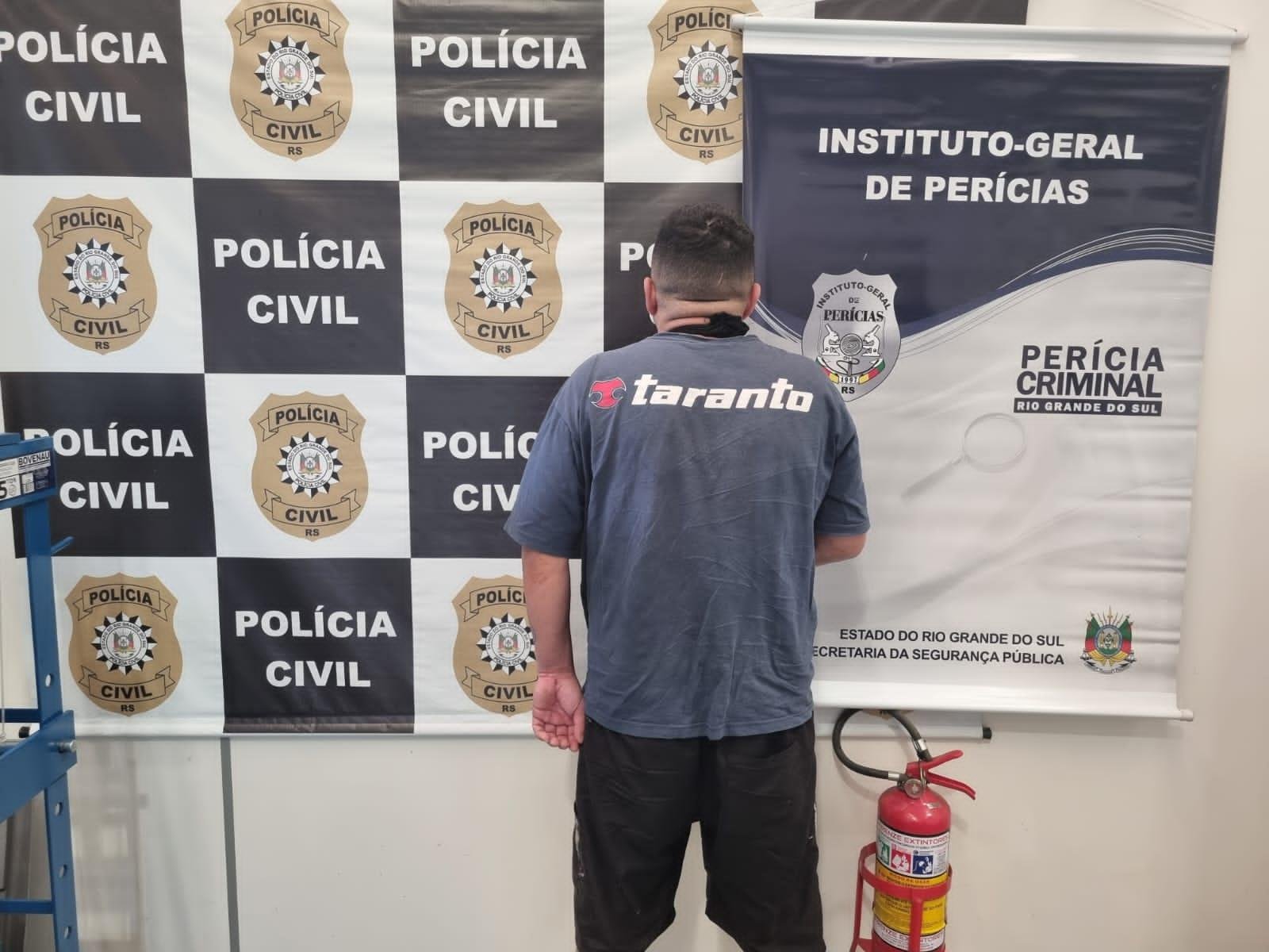 Homem, de 29 anos, foi preso em Canoas em cumprimento de tr&ecirc;s mandados de pris&atilde;o pendentes decorrentes da Opera&ccedil;&atilde;o Le&atilde;o