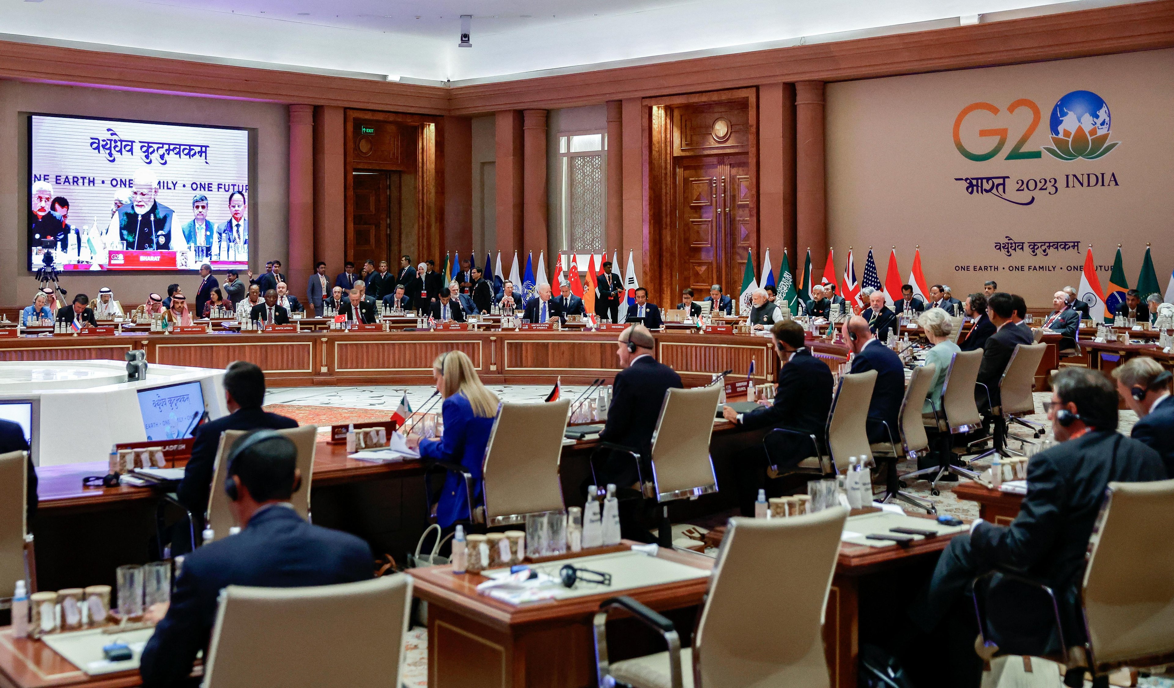 Pa&iacute;ses encontraram linguagem de consenso entre a R&uacute;ssia e pa&iacute;ses que apoiam a Ucr&acirc;nia