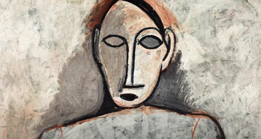 Pintura de Picasso usada em cartaz da mostra 'Gertrud Stein  e Pablo Picasso'