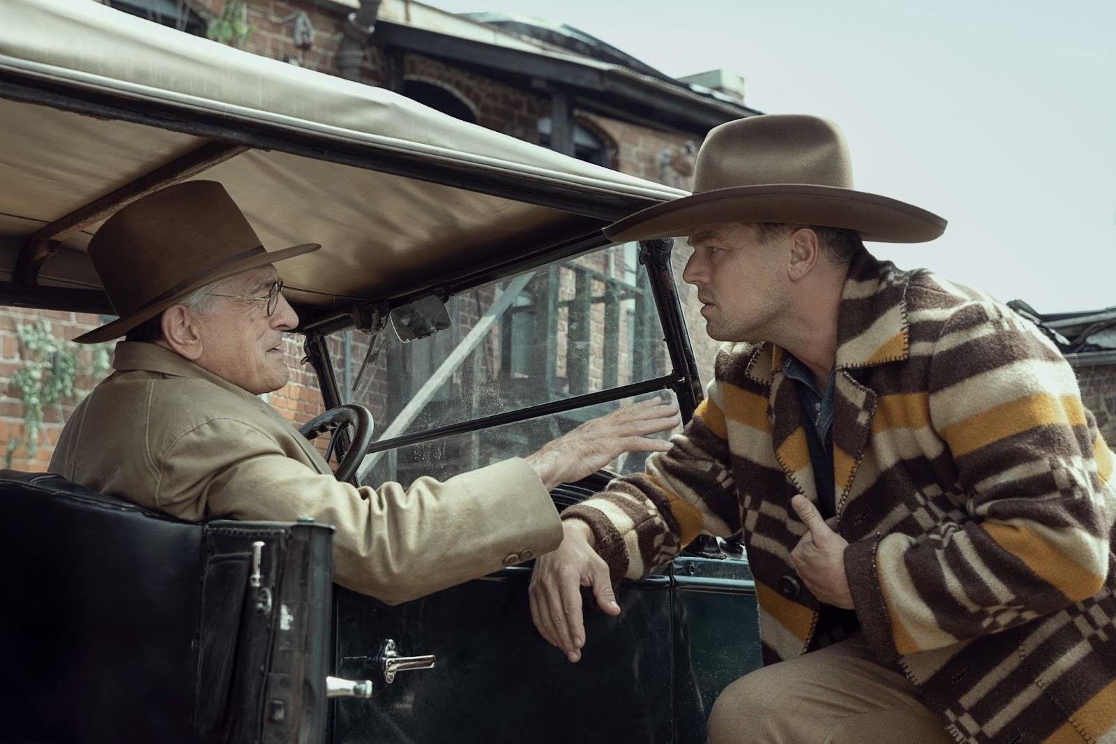 Leonardo DiCaprio e Robert De Niro contracenam no novo filme de Scorsese