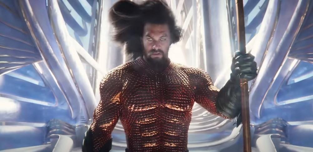 Jason Momoa, que assume pela segunda vez o papel do her&oacute;i dos mares