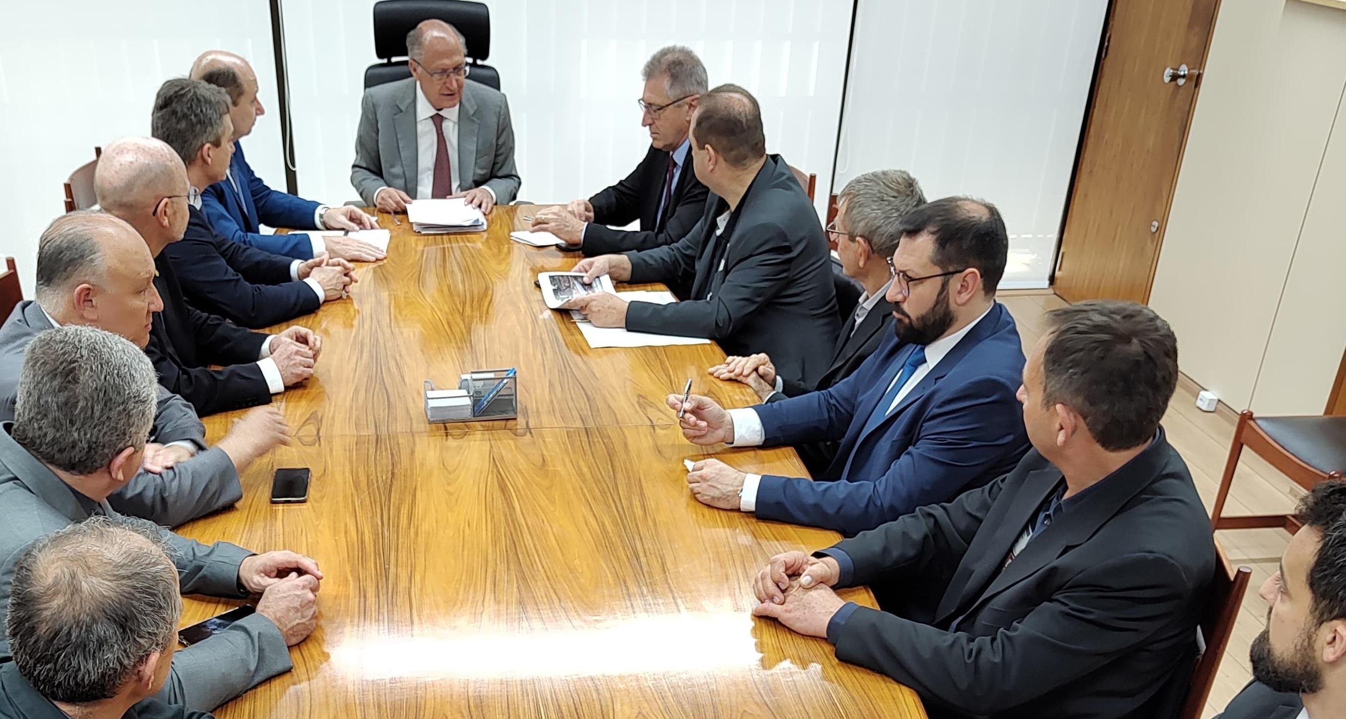 Vice-presidente recebeu comitiva ga&uacute;cha nesta quinta-feira