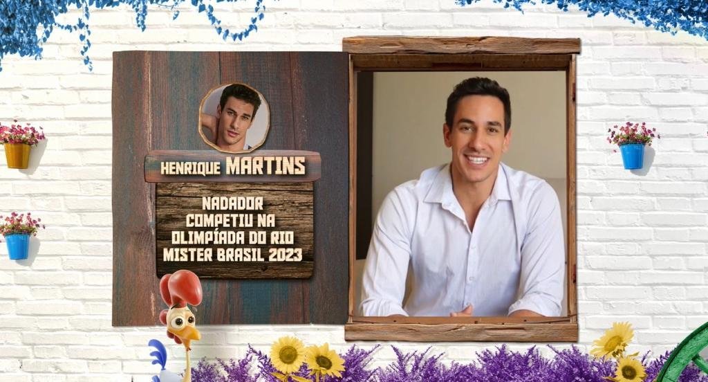 Henrique Martins foi atleta profissional e &eacute; publicit&aacute;rio