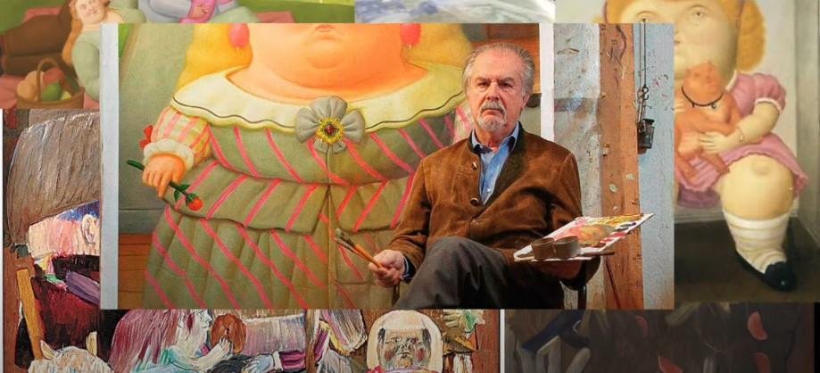 Botero &eacute; autor de cerca de 300 esculturas e 3.000 pinturas, marcadas por seu inconfund&iacute;vel estilo de figuras volumosas