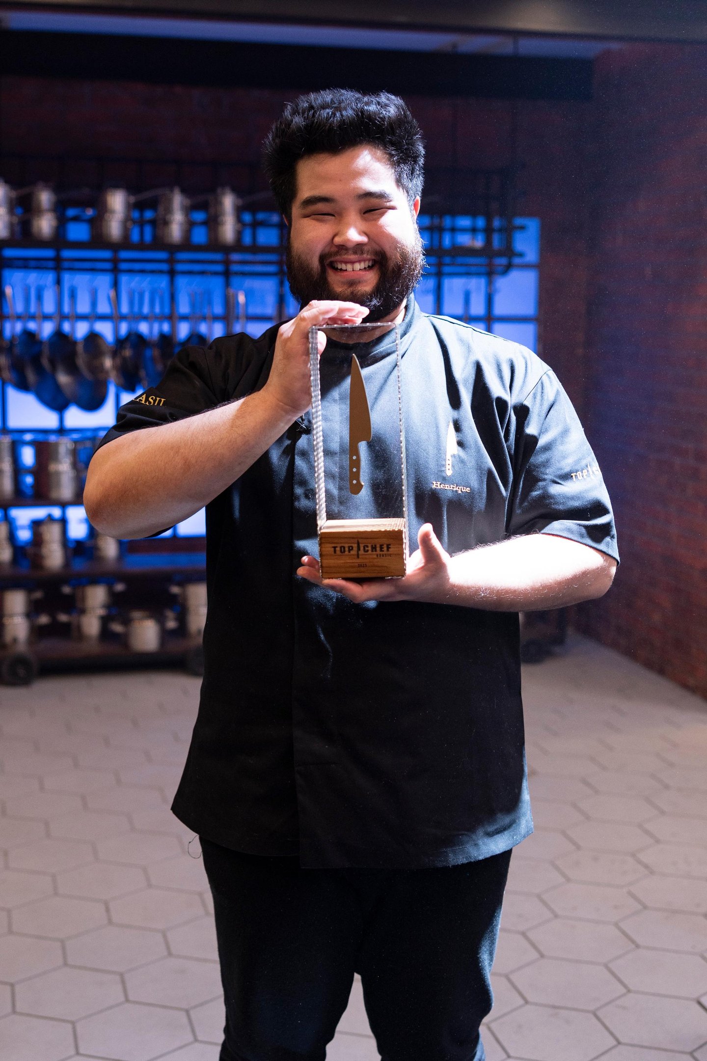 'Eu sempre amei competi&ccedil;&otilde;es gastron&ocirc;micas, ent&atilde;o participar do Top Chef sempre foi um sonho', comenta o vencedor
