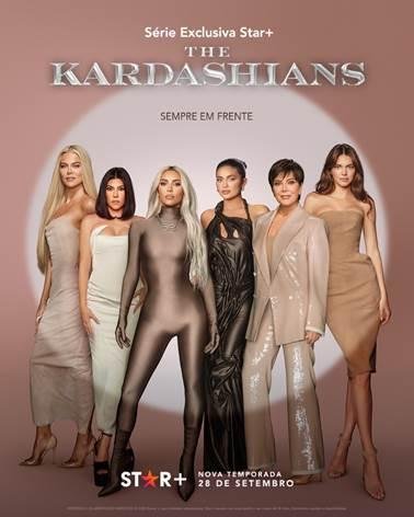 P&ocirc;ster da quarta temporada de 'The Kardashians'
