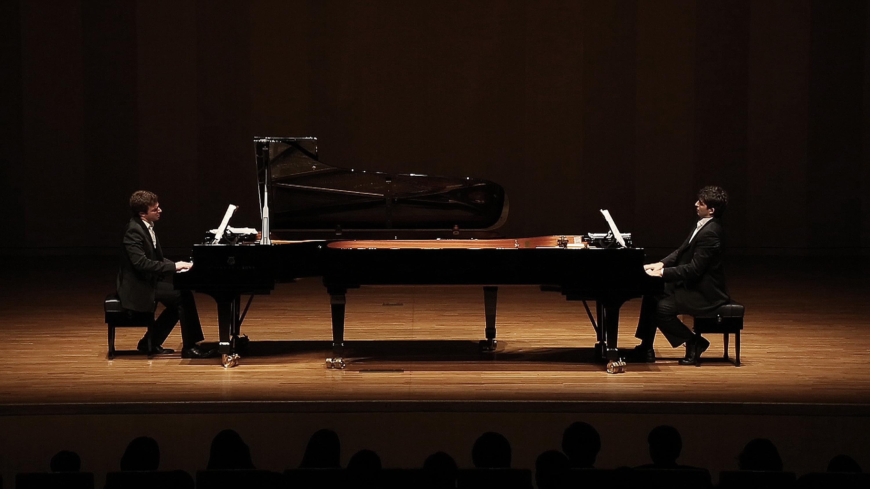 Pianistas Yaron Kohlberg e Bishara Haroni