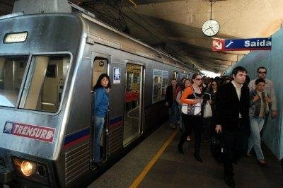 Obras do Trensurb n&atilde;o ser&atilde;o interrompidas