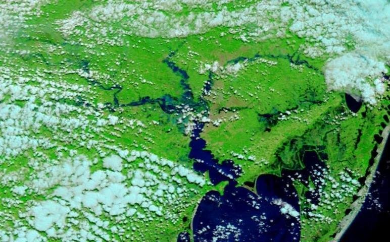 Imagem de sat&eacute;lite