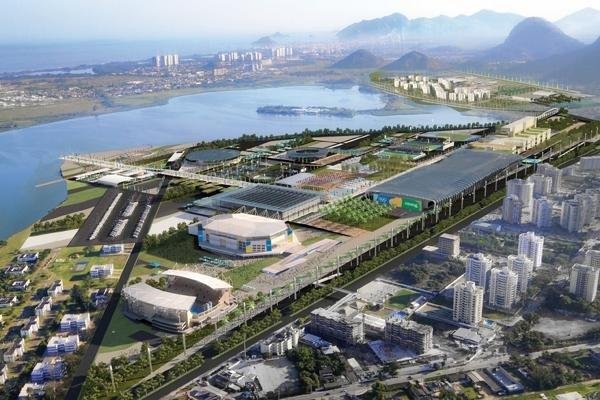 Projeto do Parque Ol&iacute;mpico do Rio para os Jogos de 2016