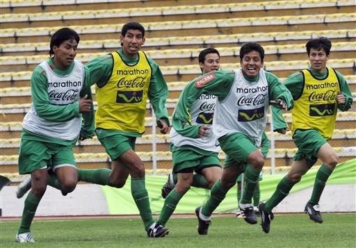 Bol&iacute;via quer vit&oacute;ria de prest&iacute;gio contra o Brasil nas eliminat&oacute;rias