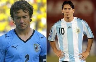 Uruguai e Argentina fazem jogo de vida ou morte nesta quarta