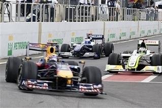 Mark Webber foi mais r&aacute;pido nos treinos livres do GP do Brasil