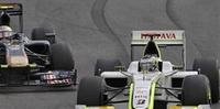 Webber vence GP do Brasil e Button (D) é campeão Mundial de Fórmula-1