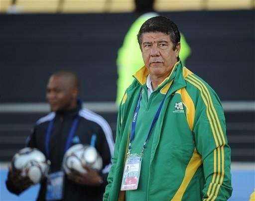 &Aacute;frica do Sul demite o t&eacute;cnico Joel Santana 