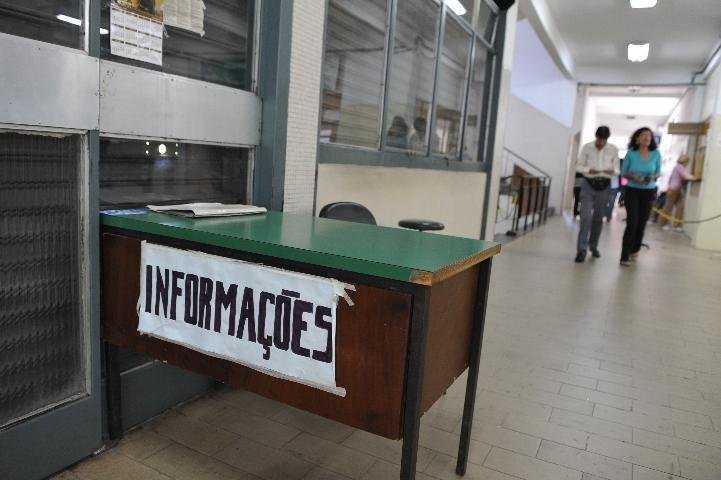 Porteiros de postos de sa&uacute;de param atividades na Capital